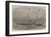 The New Steam-Yacht Cleopatra Built for Il Hami Pacha, Son of the Late Viceroy of Egypt-null-Framed Giclee Print