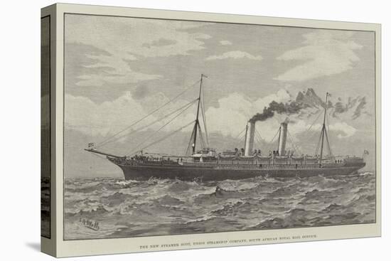 The New Steamer Scot, Union Steamship Company, South African Royal Mail Service-null-Stretched Canvas