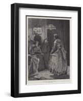 The New Step, a Drawing-Room Rehearsal-Edward Frederick Brewtnall-Framed Giclee Print