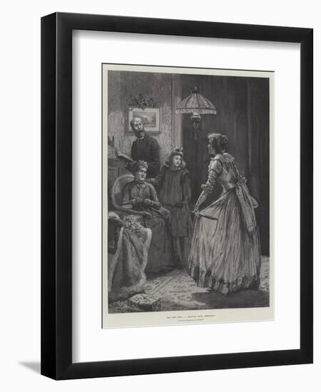 The New Step, a Drawing-Room Rehearsal-Edward Frederick Brewtnall-Framed Giclee Print