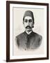 The New Sultan of Turkey, Hamid II, 1876-null-Framed Giclee Print