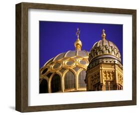 The New Synagogue, Granienburger Strasse, Berlin, Germany-Walter Bibikow-Framed Photographic Print