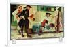 "The New Tavern Sign", February 22,1936-Norman Rockwell-Framed Giclee Print