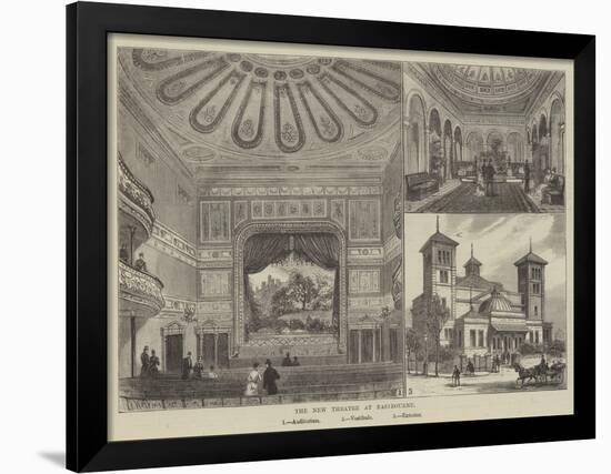 The New Theatre at Eastbourne-Frank Watkins-Framed Giclee Print