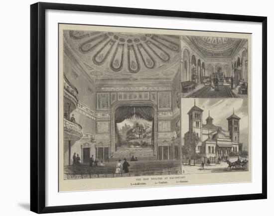 The New Theatre at Eastbourne-Frank Watkins-Framed Giclee Print