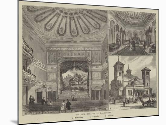 The New Theatre at Eastbourne-Frank Watkins-Mounted Giclee Print