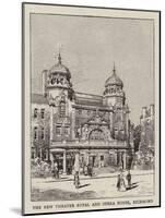 The New Theatre Royal and Opera House, Richmond-null-Mounted Giclee Print