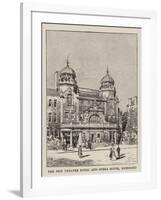 The New Theatre Royal and Opera House, Richmond-null-Framed Giclee Print