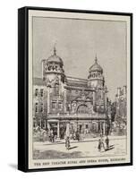 The New Theatre Royal and Opera House, Richmond-null-Framed Stretched Canvas