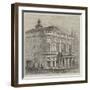 The New Theatre Royal, Edinburgh-null-Framed Giclee Print