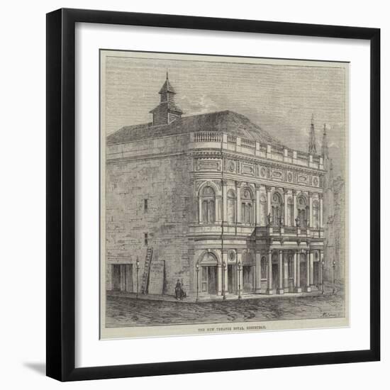 The New Theatre Royal, Edinburgh-null-Framed Giclee Print