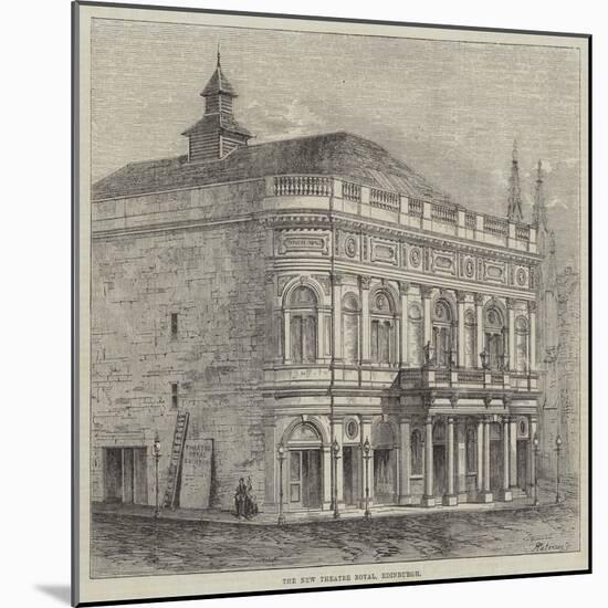 The New Theatre Royal, Edinburgh-null-Mounted Giclee Print