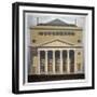 The New Theatre Royal, Haymarket, Westminster, London, 1821-Robert Blemmell Schnebbelie-Framed Giclee Print