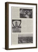 The New Tower Bridge-null-Framed Giclee Print