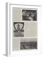 The New Tower Bridge-null-Framed Giclee Print