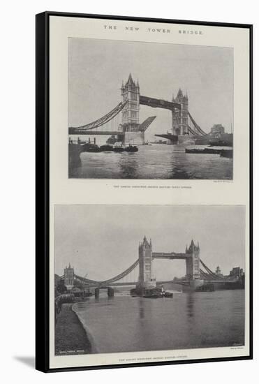 The New Tower Bridge-null-Framed Stretched Canvas