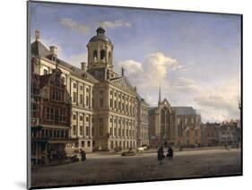 The New Town Hall, Amsterdam, 1668-Jan Van Der Heyden-Mounted Giclee Print