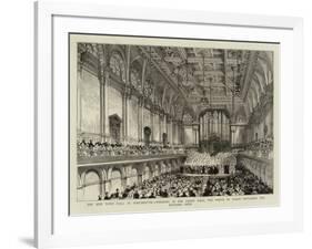 The New Town Hall at Portsmouth-null-Framed Giclee Print