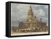The New Town-Hall, Leeds, Opened by Her Majesty-Richard Principal Leitch-Framed Stretched Canvas