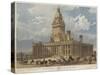 The New Town-Hall, Leeds, Opened by Her Majesty-Richard Principal Leitch-Stretched Canvas