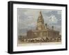 The New Town-Hall, Leeds, Opened by Her Majesty-Richard Principal Leitch-Framed Giclee Print