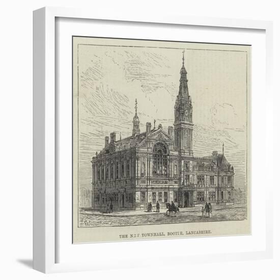 The New Townhall, Bootle, Lancashire-Frank Watkins-Framed Giclee Print