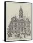 The New Townhall, Dewsbury, Yorkshire-Frank Watkins-Framed Stretched Canvas