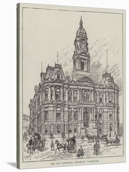 The New Townhall, Dewsbury, Yorkshire-Frank Watkins-Stretched Canvas