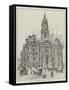 The New Townhall, Dewsbury, Yorkshire-Frank Watkins-Framed Stretched Canvas