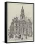 The New Townhall, Dewsbury, Yorkshire-Frank Watkins-Framed Stretched Canvas