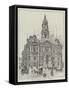 The New Townhall, Dewsbury, Yorkshire-Frank Watkins-Framed Stretched Canvas