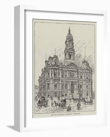 The New Townhall, Dewsbury, Yorkshire-Frank Watkins-Framed Giclee Print