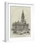 The New Townhall of Portsmouth, Opened by the Prince and Princess of Wales, 9 August-Frank Watkins-Framed Giclee Print