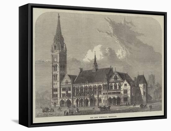 The New Townhall, Rochdale-Frank Watkins-Framed Stretched Canvas