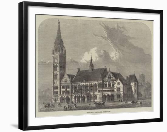 The New Townhall, Rochdale-Frank Watkins-Framed Giclee Print