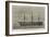 The New Training-Ship Shaftesbury, Stationed at Grays, Essex-null-Framed Giclee Print