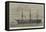 The New Training-Ship Shaftesbury, Stationed at Grays, Essex-null-Framed Stretched Canvas