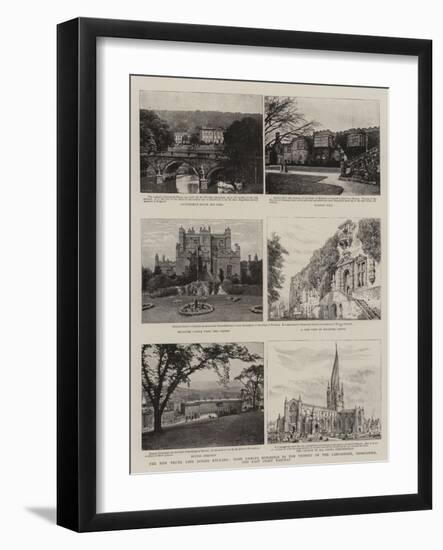 The New Trunk Line across England-null-Framed Giclee Print