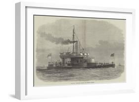 The New Turret-Ship Glatton, for Harbour Defence-Edwin Weedon-Framed Giclee Print