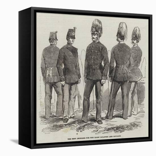 The New Uniforms for the Light Infantry and Cavalry-null-Framed Stretched Canvas