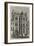 The New University Clubhouse, St James's-Street-null-Framed Giclee Print