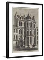 The New University Clubhouse, St James's-Street-null-Framed Giclee Print