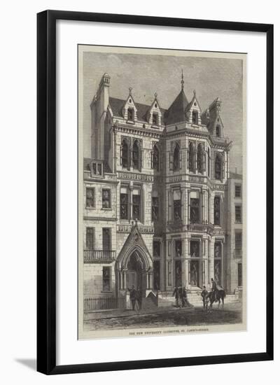 The New University Clubhouse, St James's-Street-null-Framed Giclee Print