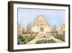 The New University, Jerusalem, Israel, 1926-null-Framed Giclee Print