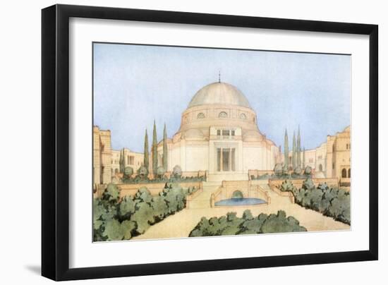 The New University, Jerusalem, Israel, 1926-null-Framed Giclee Print