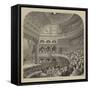 The New Vaudeville Theatre-null-Framed Stretched Canvas