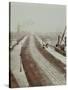 The New Vauxhall Bridge Looking North Towards Victoria, London, 1906-null-Stretched Canvas