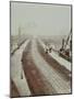 The New Vauxhall Bridge Looking North Towards Victoria, London, 1906-null-Mounted Photographic Print