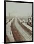 The New Vauxhall Bridge Looking North Towards Victoria, London, 1906-null-Framed Photographic Print