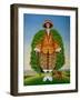 The New Vestments (Ivor Cutler as Character in Edward Lear Poem), 1994-Frances Broomfield-Framed Giclee Print